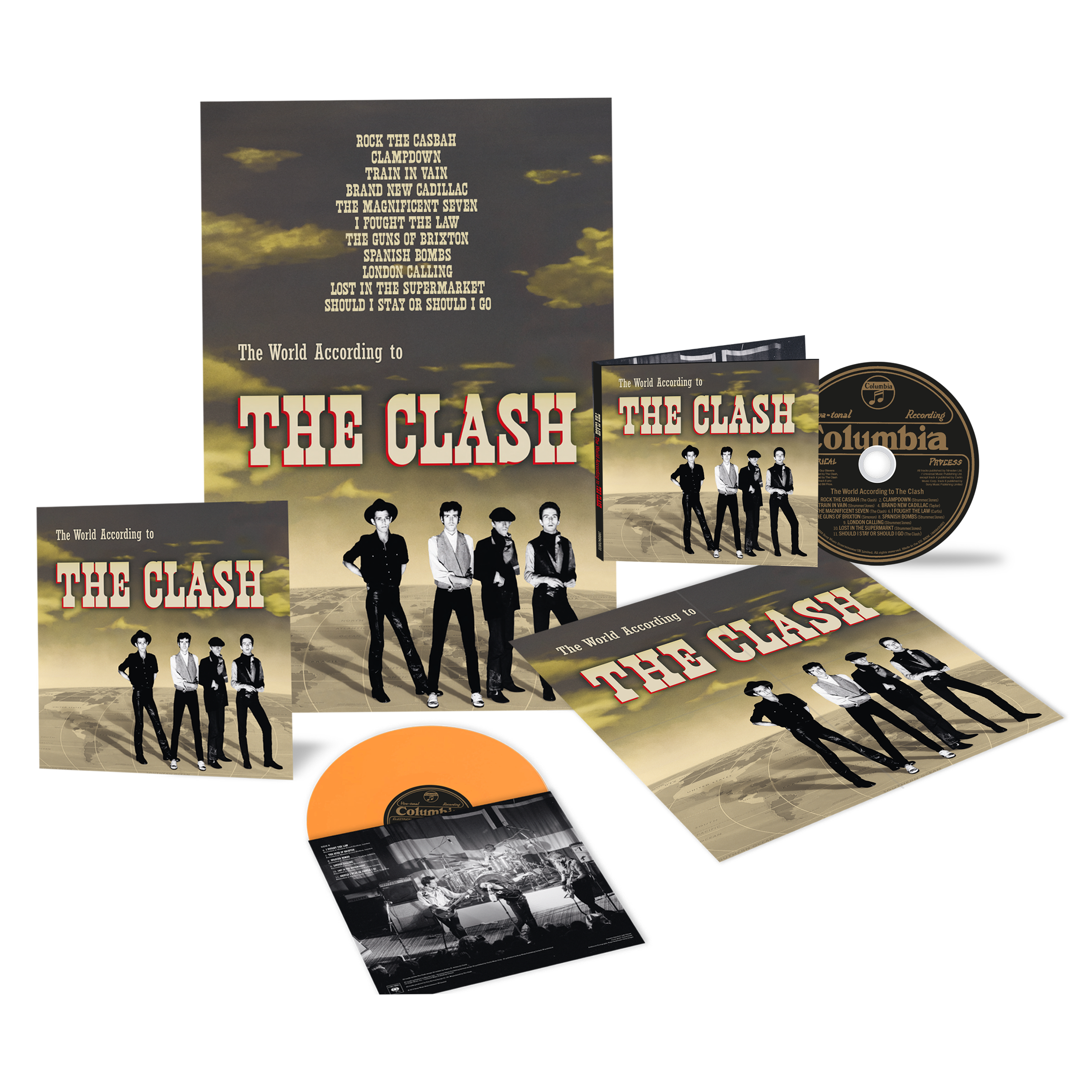 The World According to The Clash | Orange Vinyl w. Store Exclusive