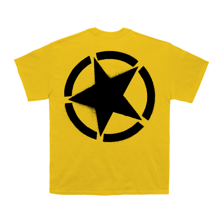 The Clash | Combat Rock Yellow Star T-Shirt
