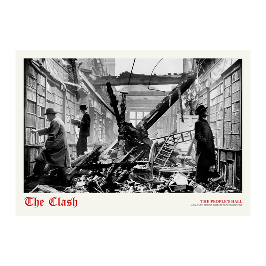 Combat Rock + The People's Hall Screenprint