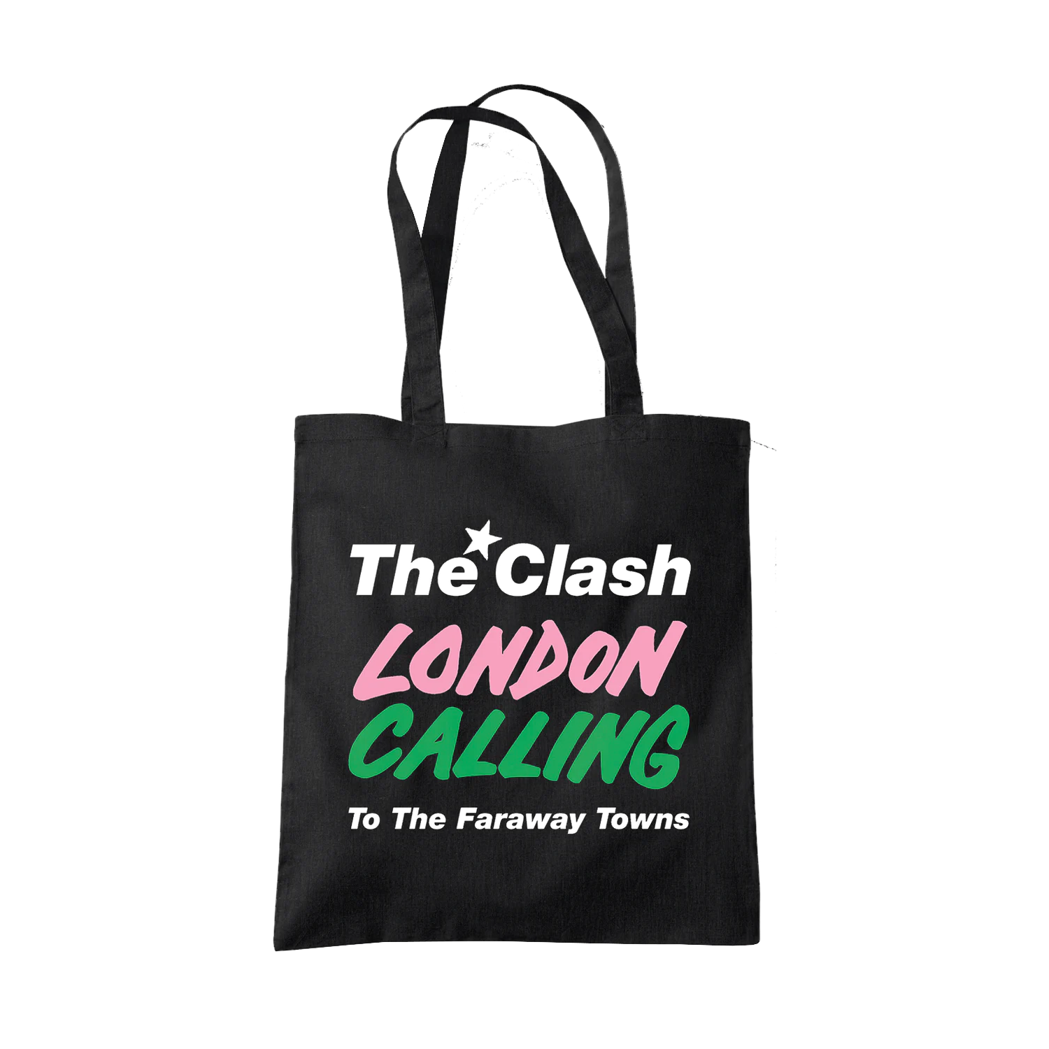 The Clash London Calling Black Tote Bag