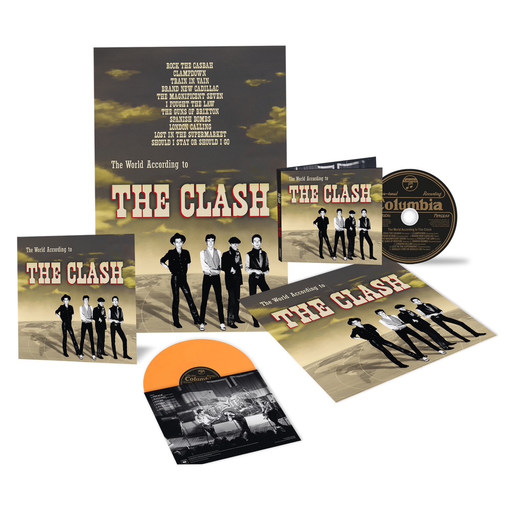 The World According to The Clash | Orange Vinyl w. Store Exclusive Poster + CD