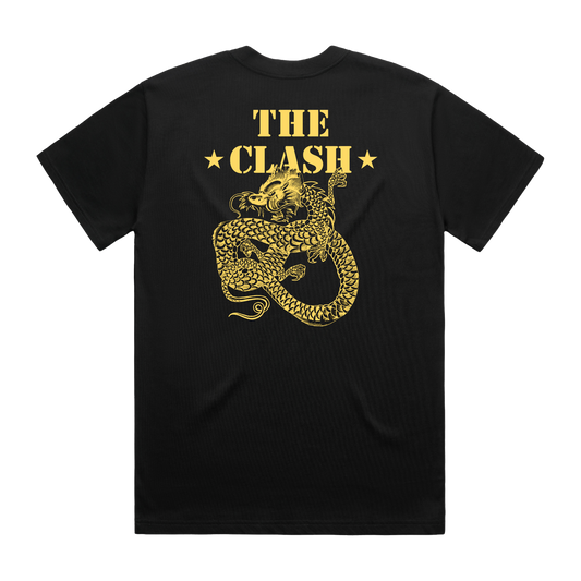 Should I Stay or Should I Go/Straight to Hell | Black Dragon T-Shirt