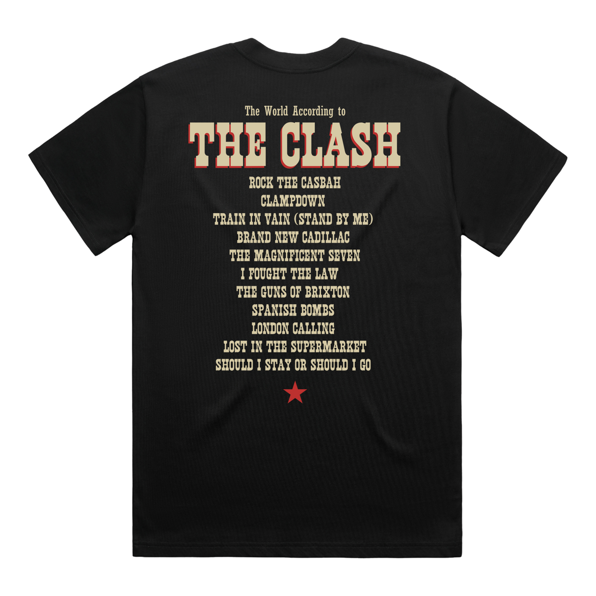 The World According to The Clash | Orange Vinyl w. Store Exclusive Poster + T-Shirt
