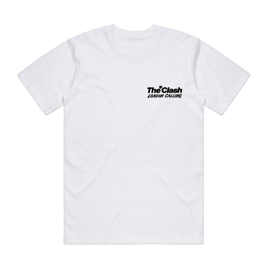 The Clash | LC White Cover Reverse Tee