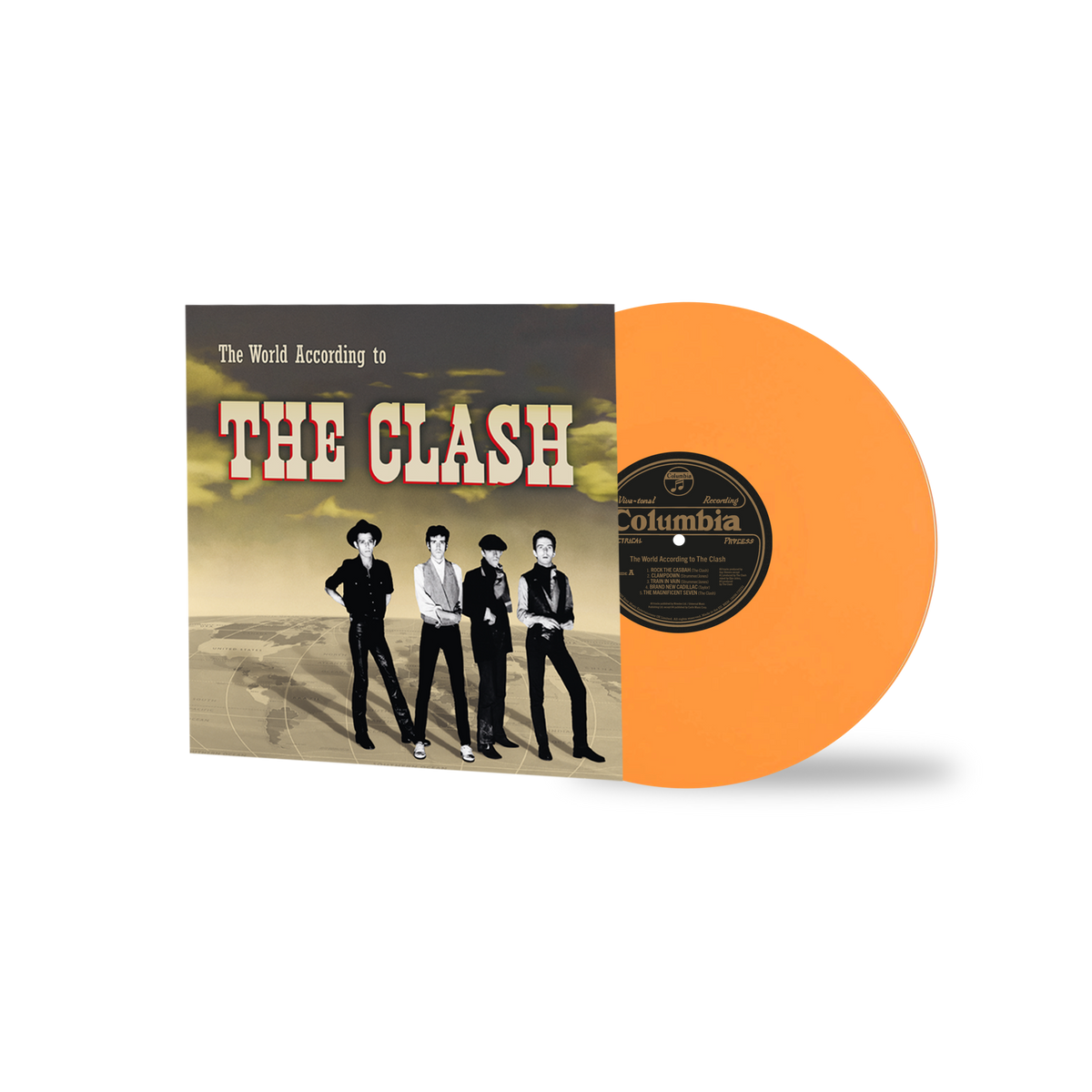 The World According to The Clash | Orange Vinyl – The Clash UK Store