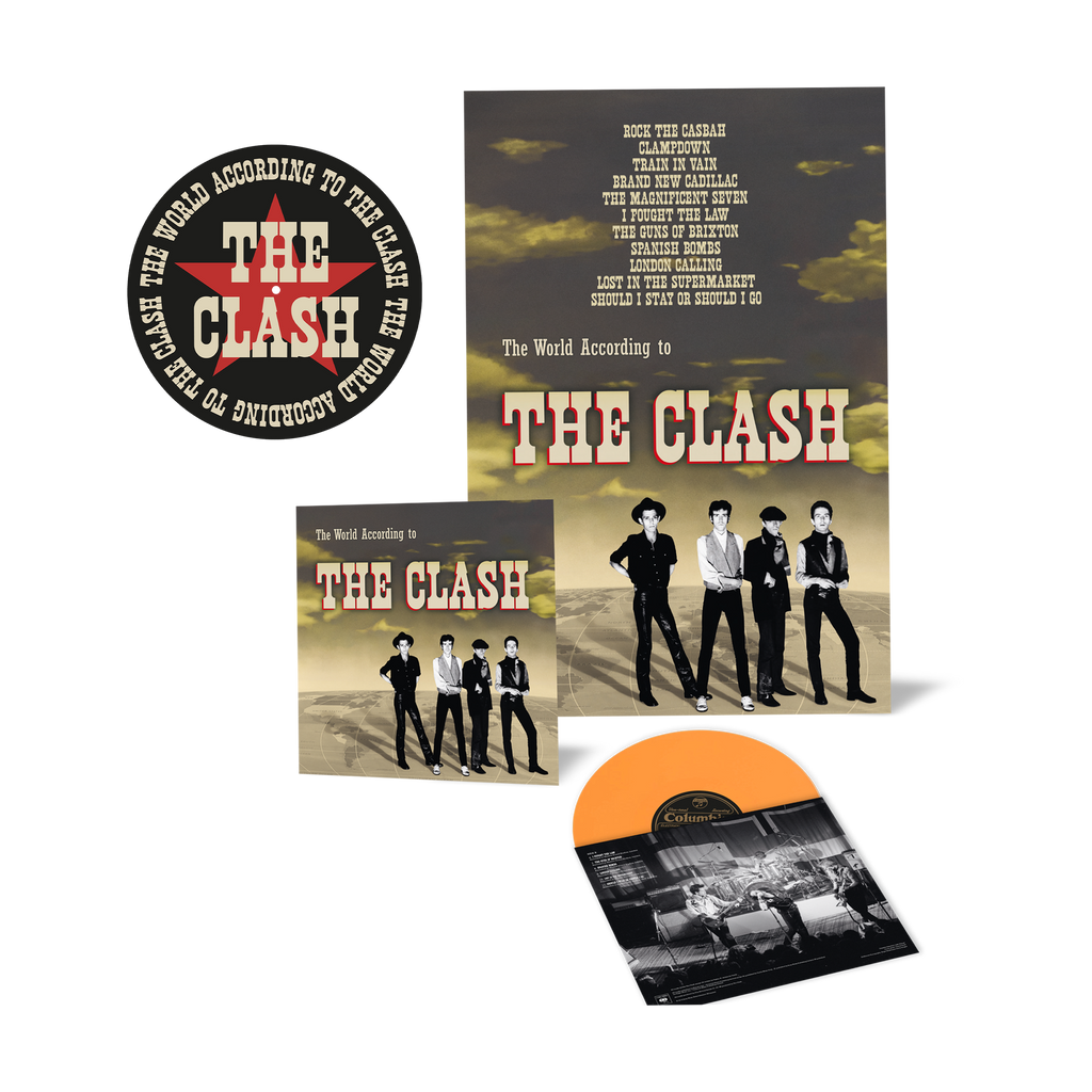 The World According to The Clash | Orange Vinyl w. Store Exclusive Poster + Slipmat
