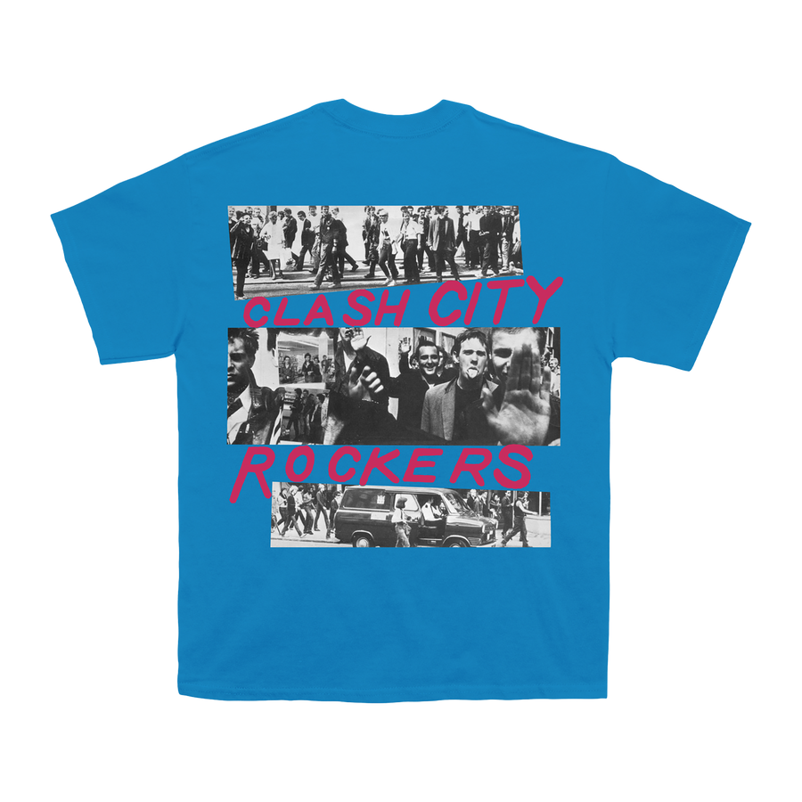 The Clash | City Rockers Blue T-Shirt