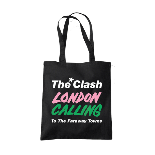 The Clash London Calling Black Tote Bag